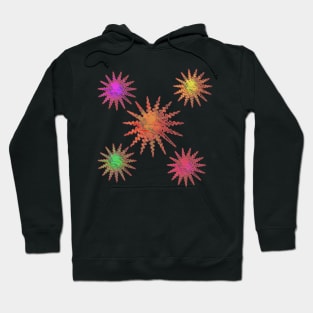 Colorful stars Hoodie